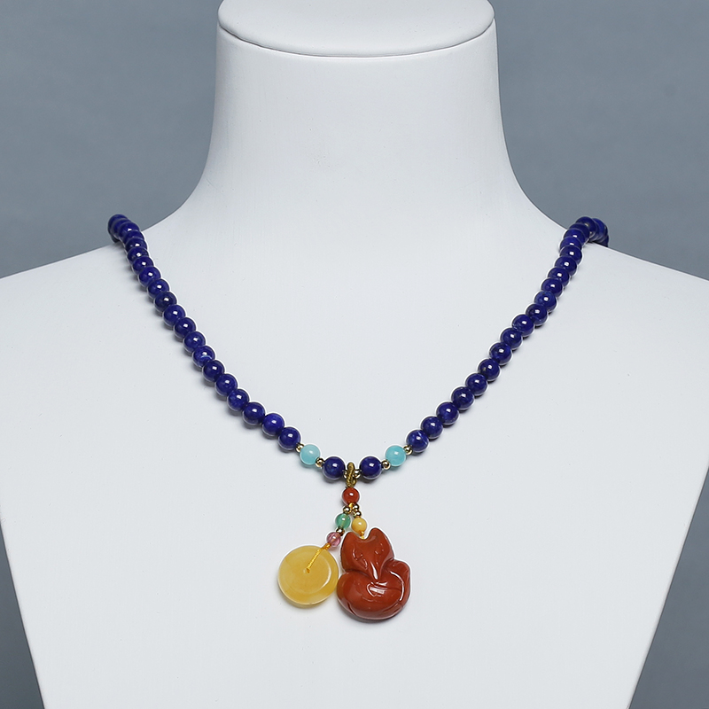 青金石手链-红掌柜