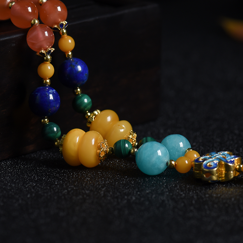 天然南红项链-红掌柜