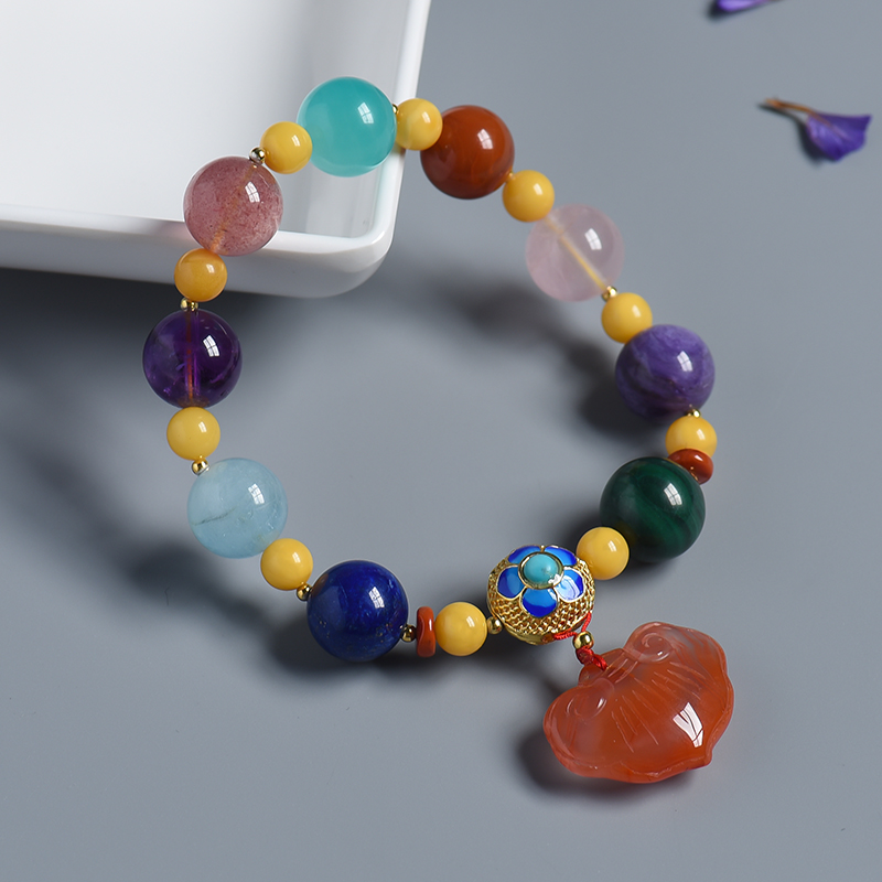 12mm多宝手串-红掌柜