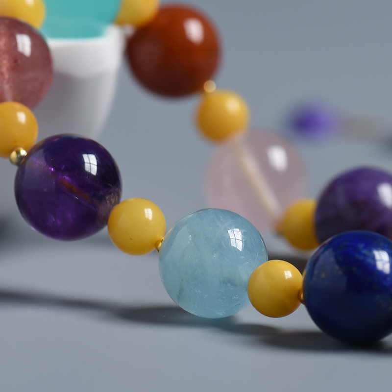 青金石手串-红掌柜