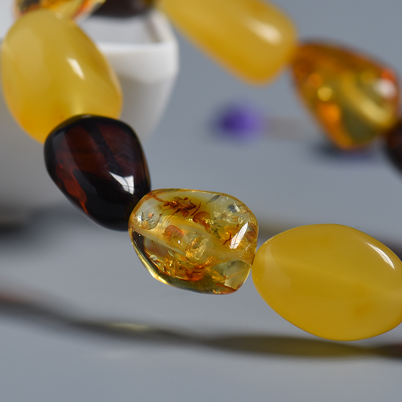 蜜蜡手串-红掌柜