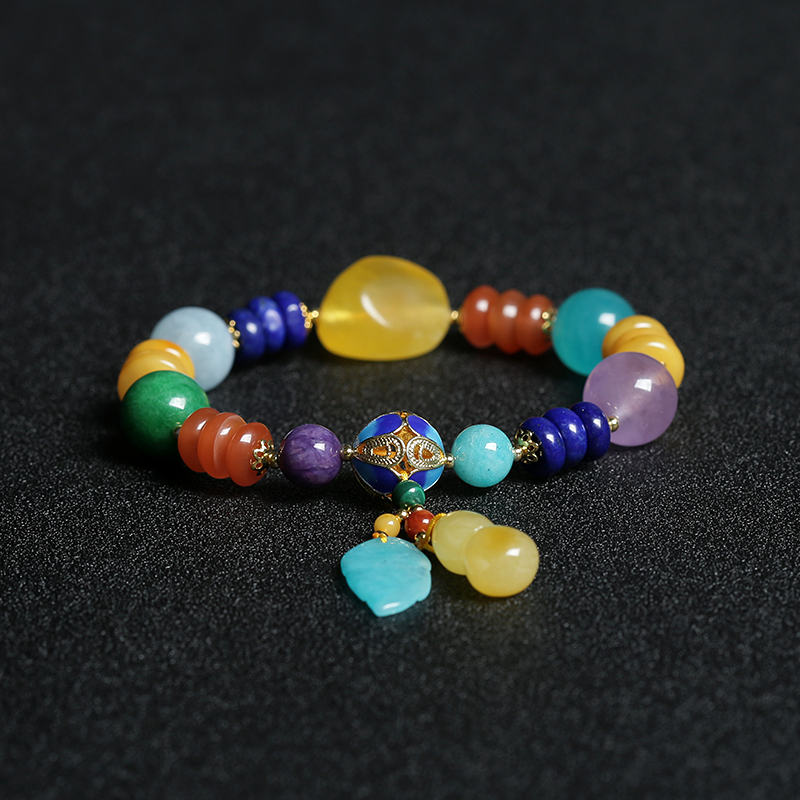 多宝单圈手串-红掌柜