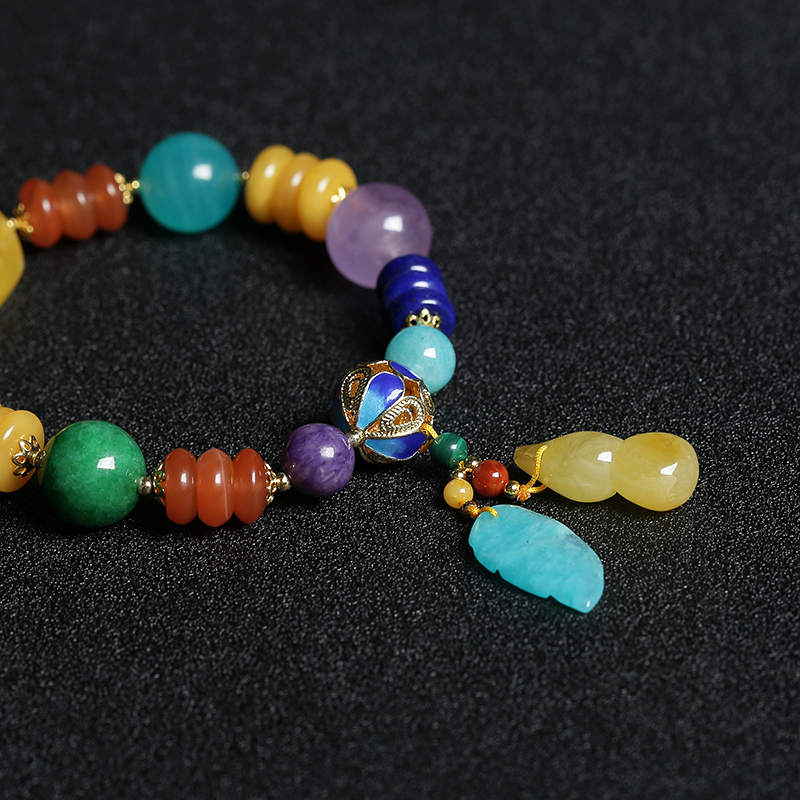 天然单圈手串-红掌柜