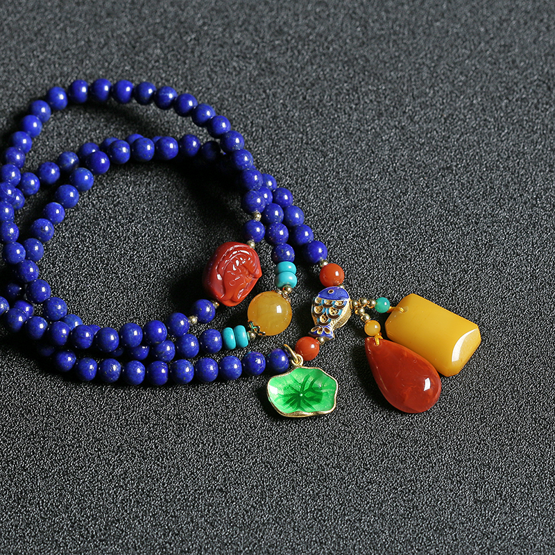 天然青金石-红掌柜