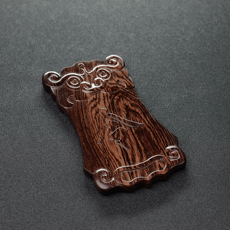 黄花梨车挂-红掌柜