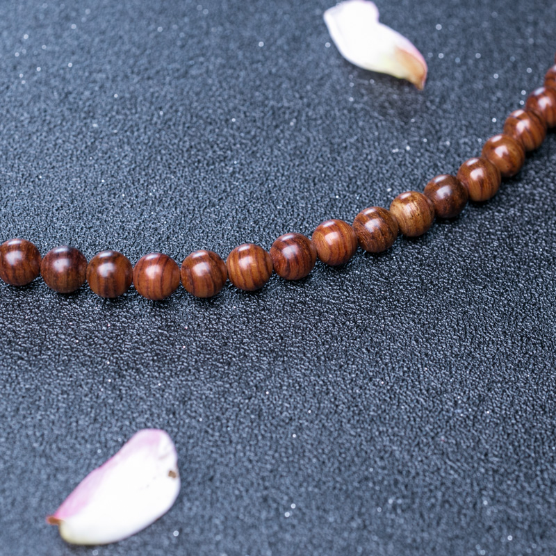 天然黄花梨108佛珠-红掌柜