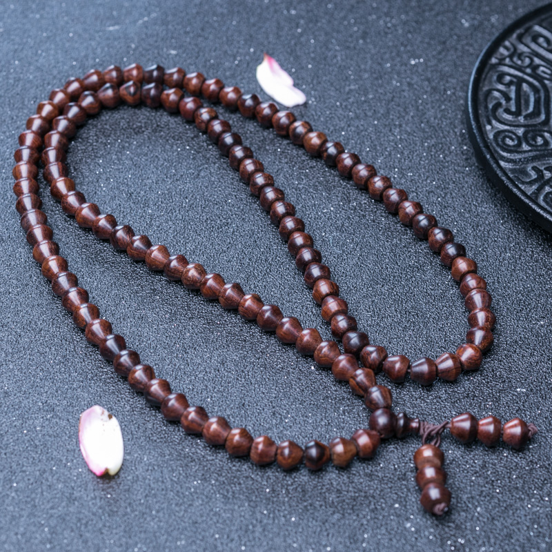 海南黄花梨佛珠-红掌柜