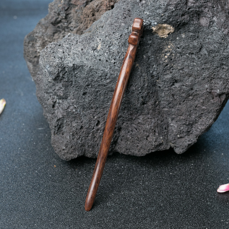 海南天然黄花梨发簪-红掌柜