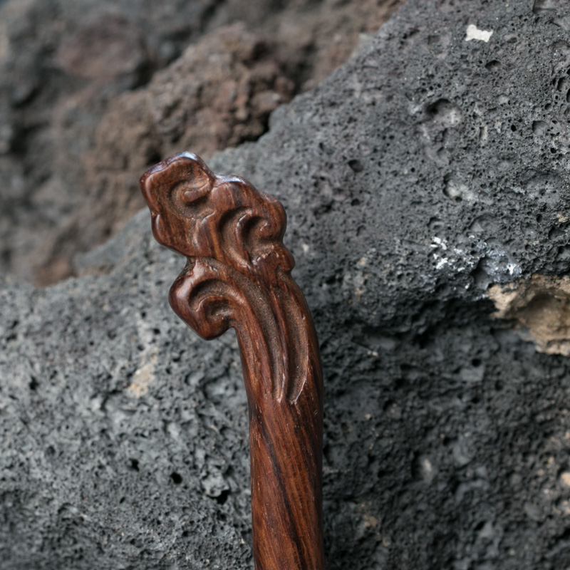 海南黄花梨发簪-红掌柜