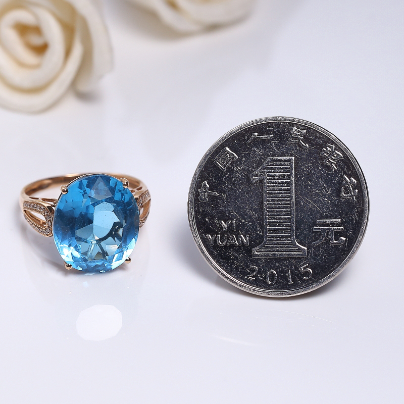托帕石戒指 - 红掌柜