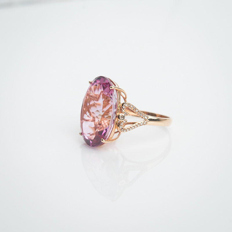 托帕石戒指-红掌柜