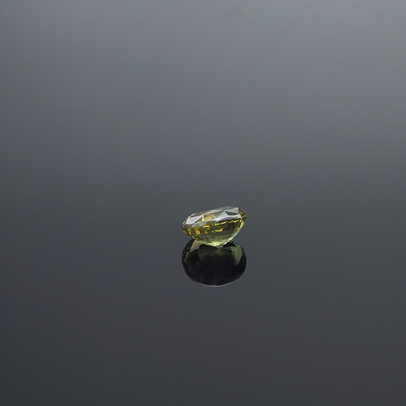 斯里兰卡天然金绿宝石戒面-红掌柜