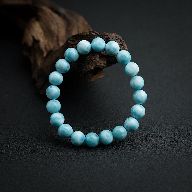 9mm海纹石手串-红掌柜