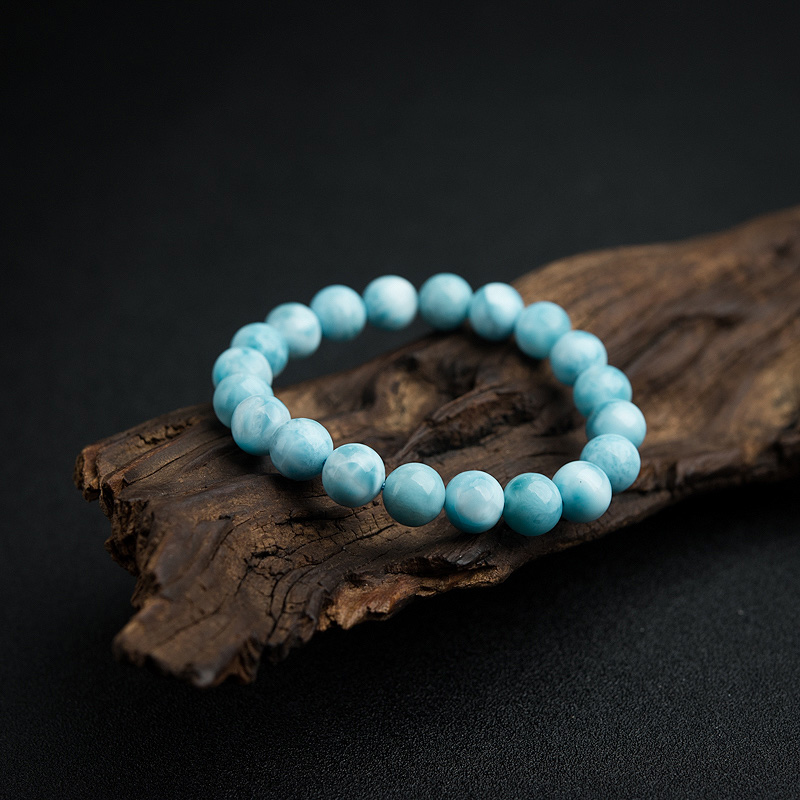 天然海纹石手串-红掌柜