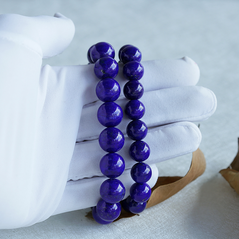 天然青金石手串-红掌柜