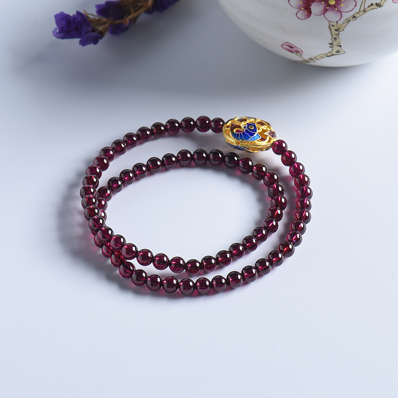 石榴石手串 - 红掌柜