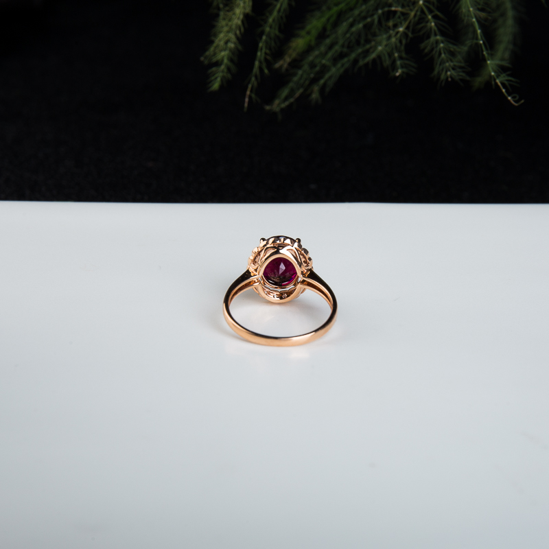 石榴石戒指-红掌柜