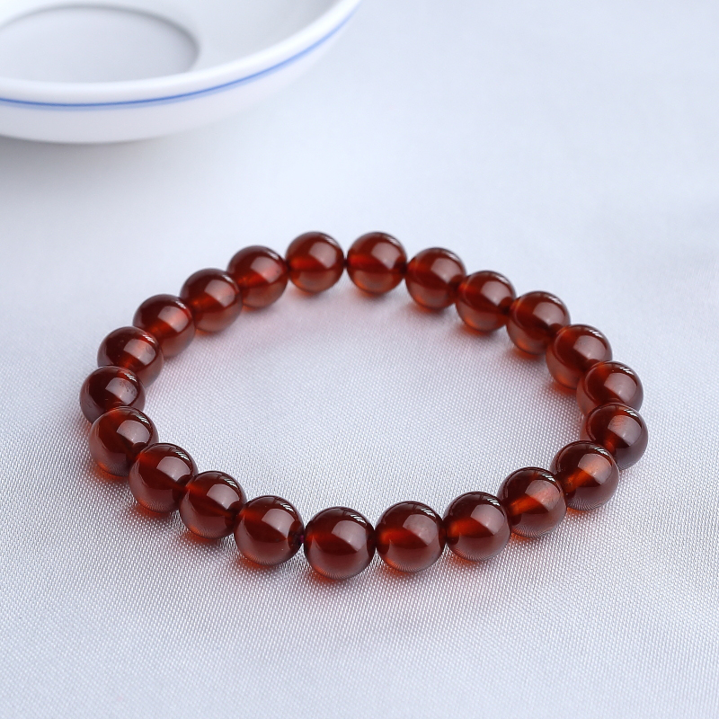 橙色石榴石手串-红掌柜