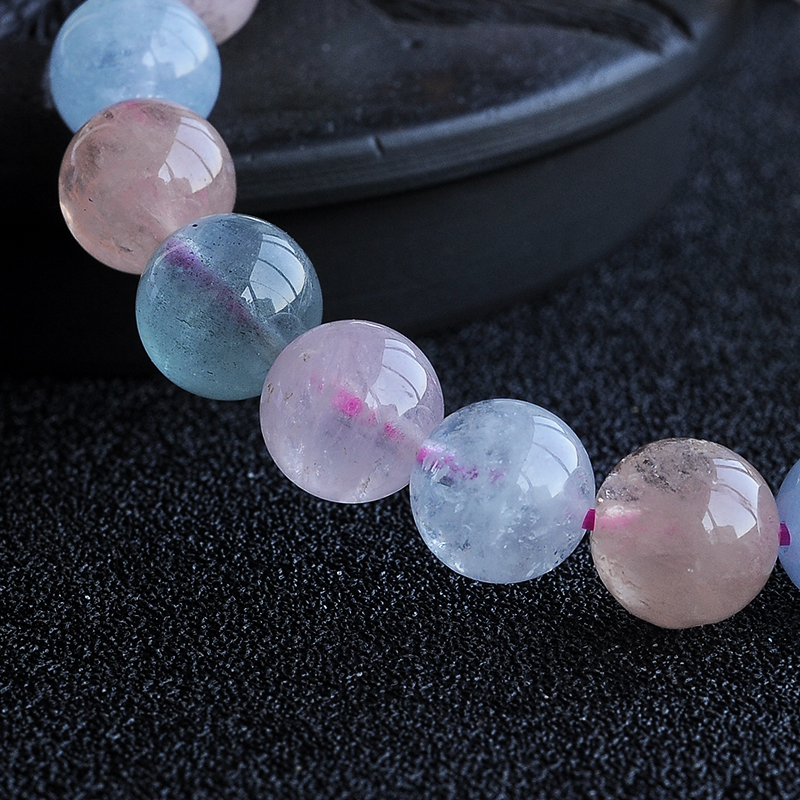 巴西摩根石手串 - 红掌柜