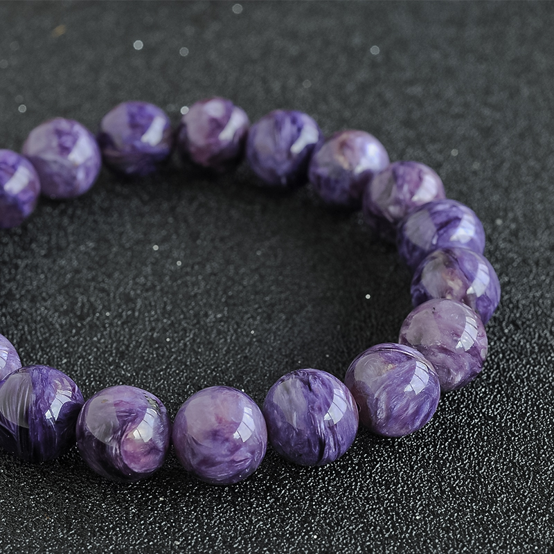 天然紫龙晶单圈-红掌柜