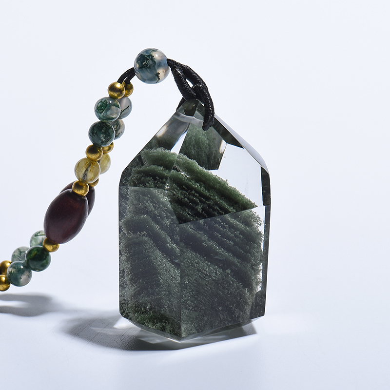 绿幽灵千层山吊坠-红掌柜