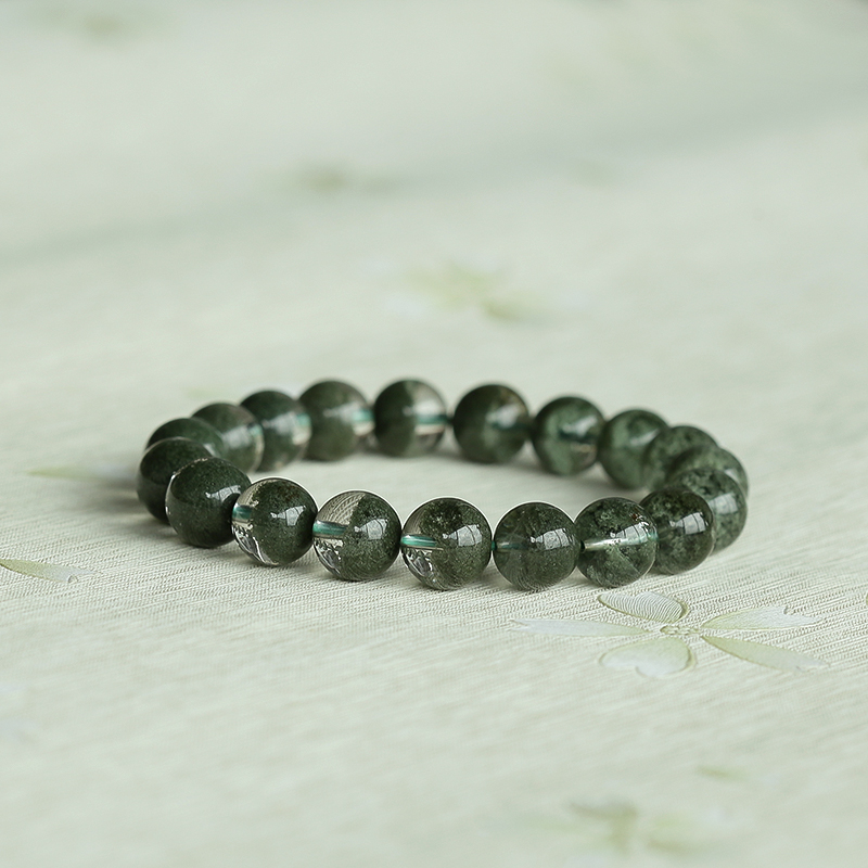 绿幽灵聚宝盆手链-红掌柜