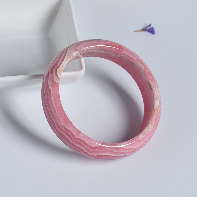 61#红纹石平安镯 - 红掌柜