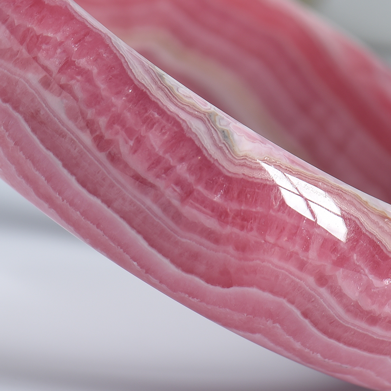 巴西61#红纹石平安镯 - 红掌柜