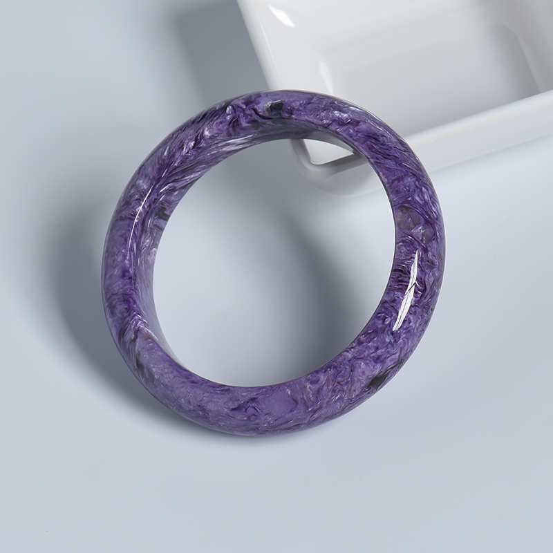 紫龙晶平安镯 - 红掌柜