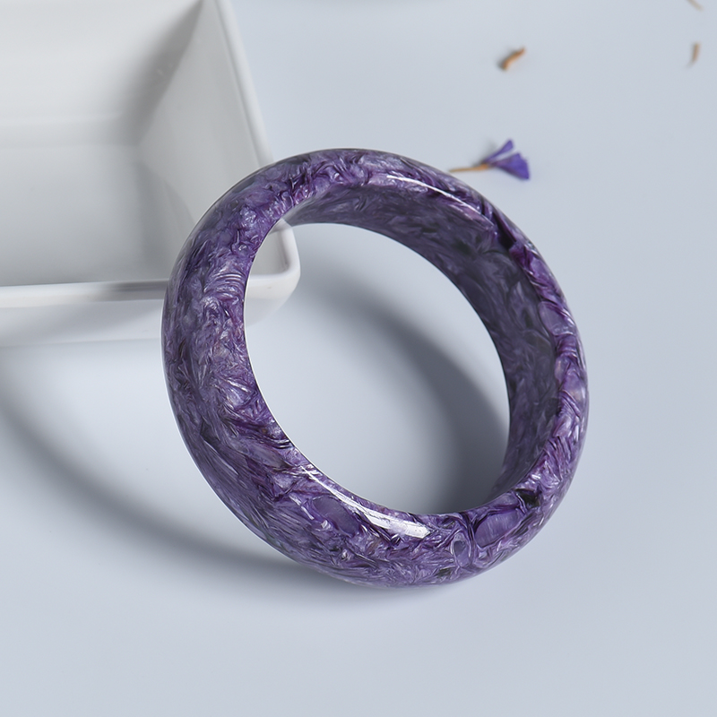 56#紫龙晶平安镯 - 红掌柜