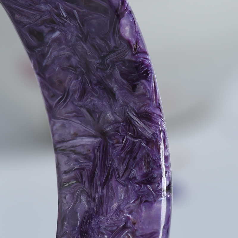 巴西紫龙晶平安镯 - 红掌柜