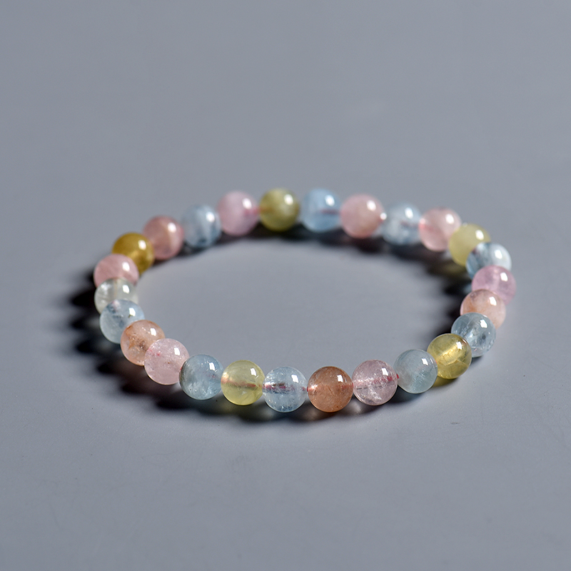 7.1mm摩根石手串-红掌柜