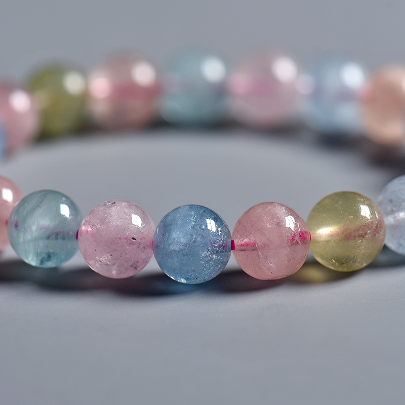 摩根石单圈手串-红掌柜