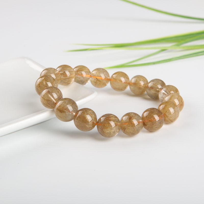 金发晶单圈手串-红掌柜