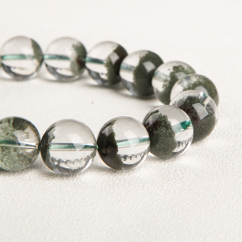 巴西绿幽灵单圈手串-红掌柜