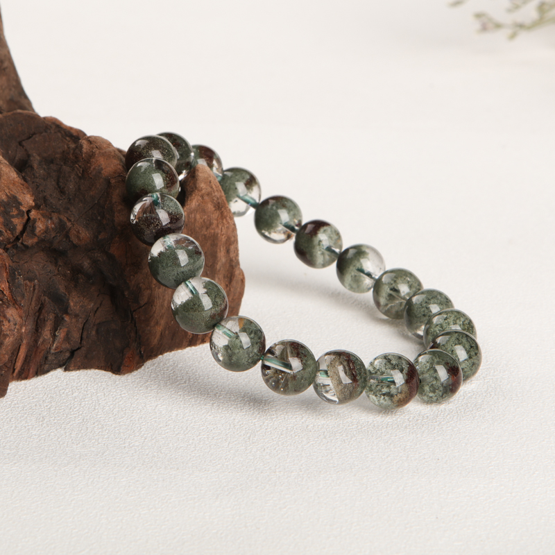 绿幽灵单圈手串-红掌柜