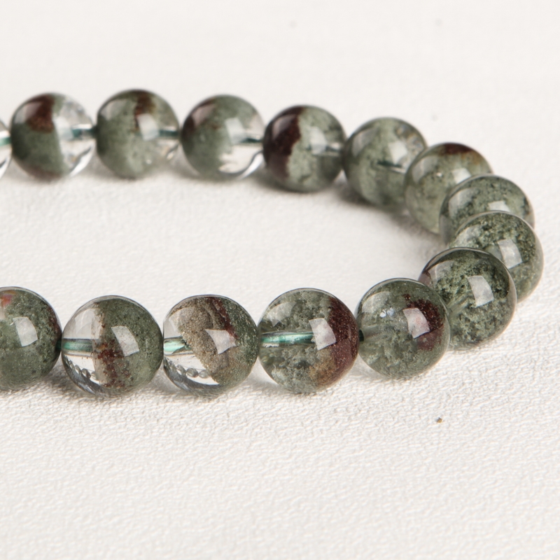 巴西绿幽灵单圈手串-红掌柜