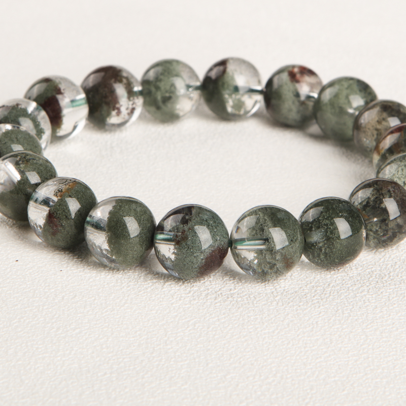 巴西绿幽灵单圈手串-红掌柜