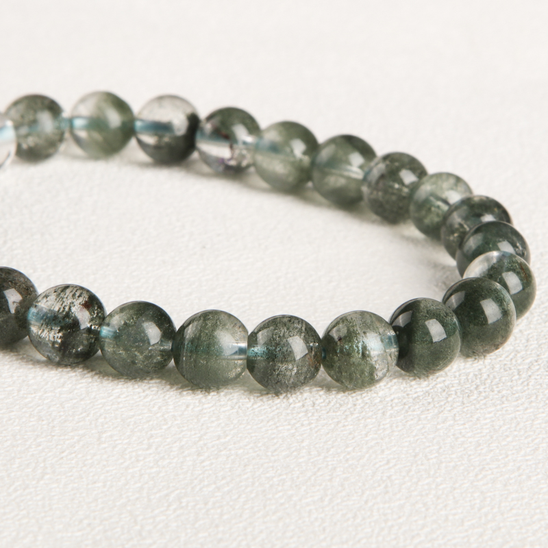 巴西绿幽灵单圈手串-红掌柜