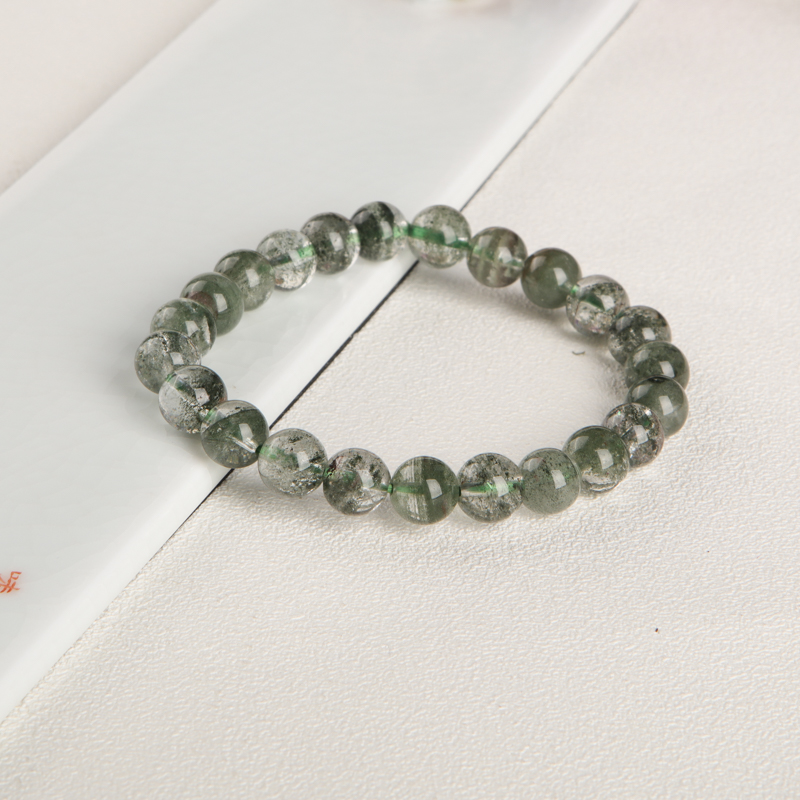 绿幽灵单圈手串-红掌柜