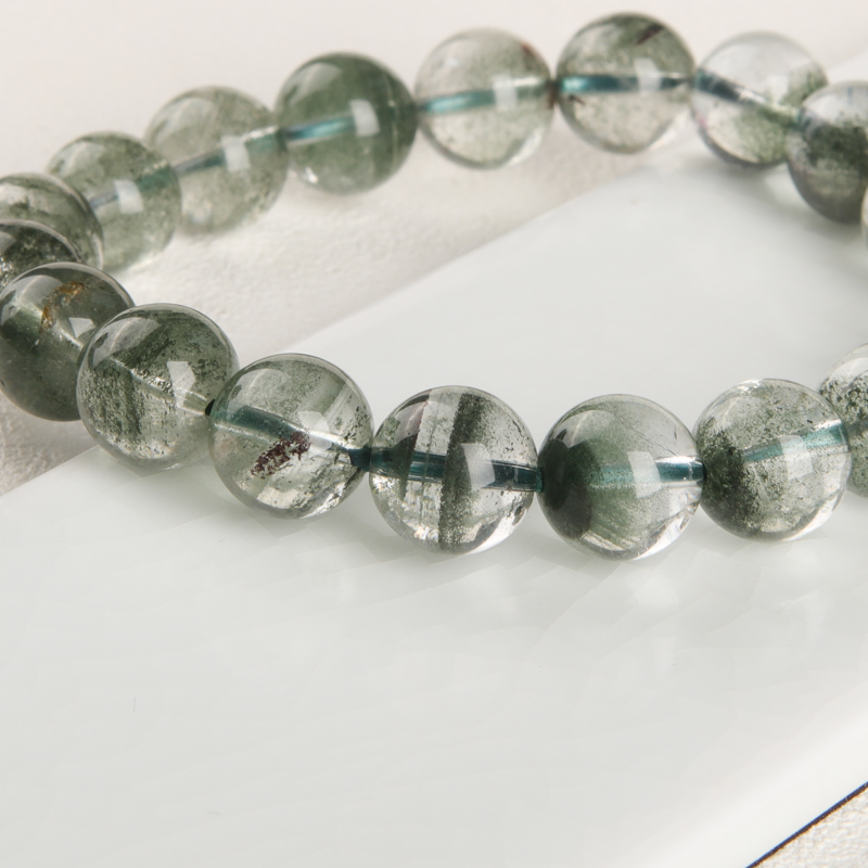 巴西绿幽灵单圈手串-红掌柜