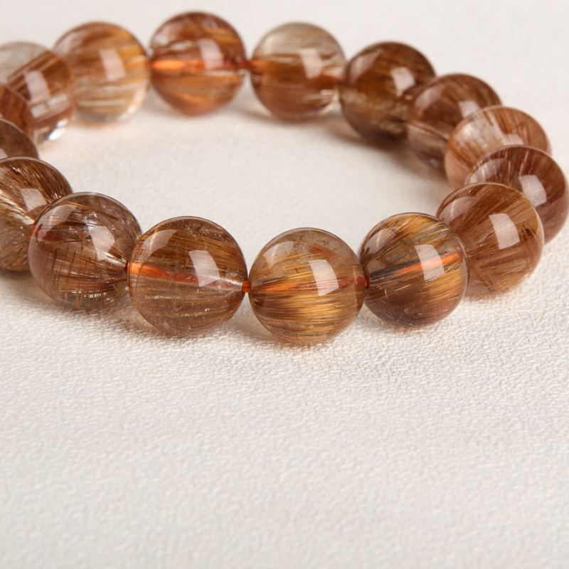 天然铜发晶-红掌柜