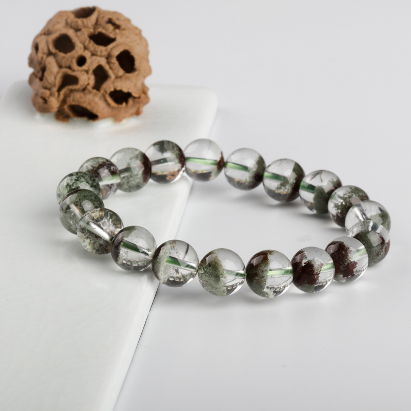 绿幽灵单圈手串-红掌柜