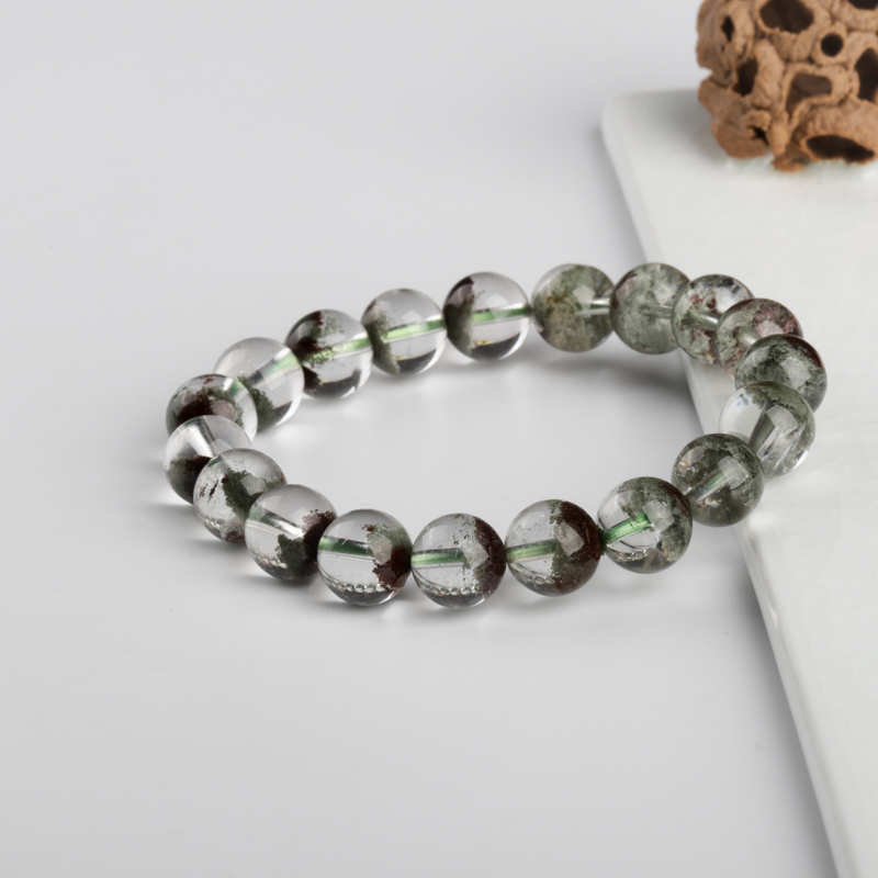 10mm绿幽灵手串-红掌柜