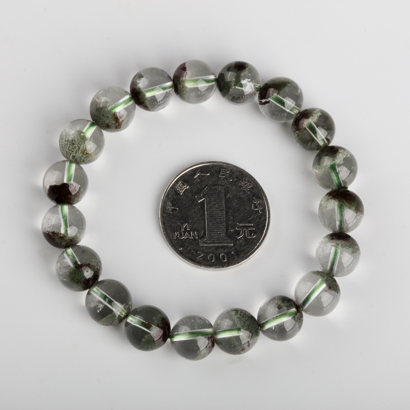 巴西绿幽灵单圈手串-红掌柜