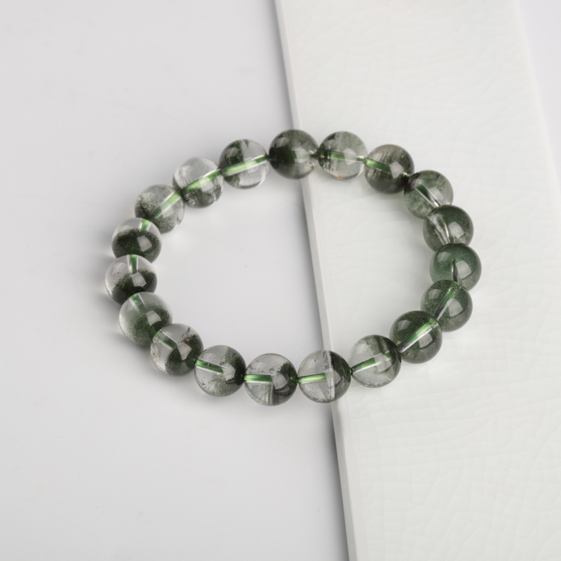 巴西绿幽灵单圈手串-红掌柜