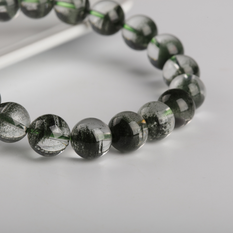 10.5mm绿幽灵单圈手串-红掌柜