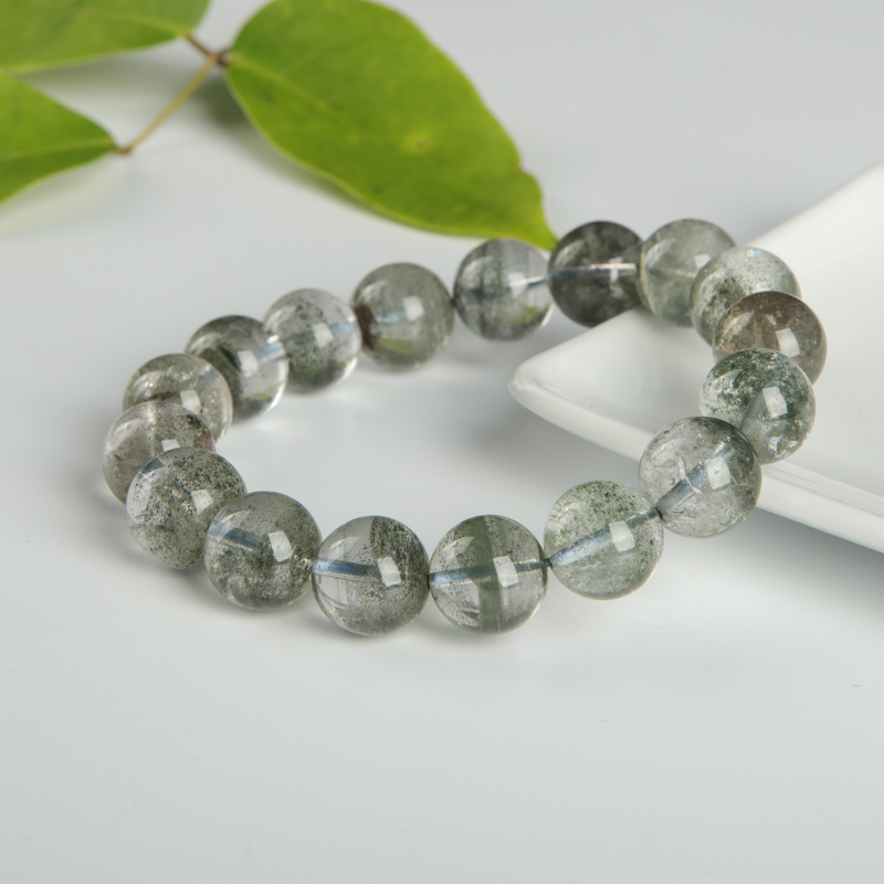 巴西绿幽灵单圈手串-红掌柜