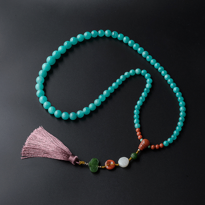 新疆天河石塔链项链 - 红掌柜