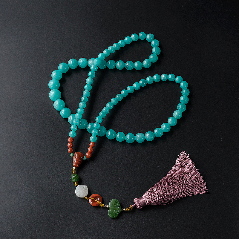 天河石塔链项链 - 红掌柜